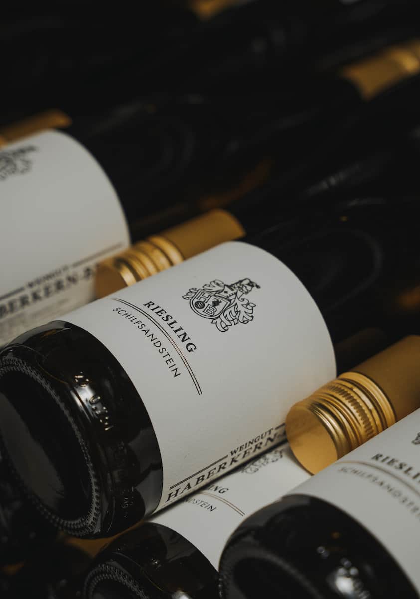 businessfoto weinflasche
