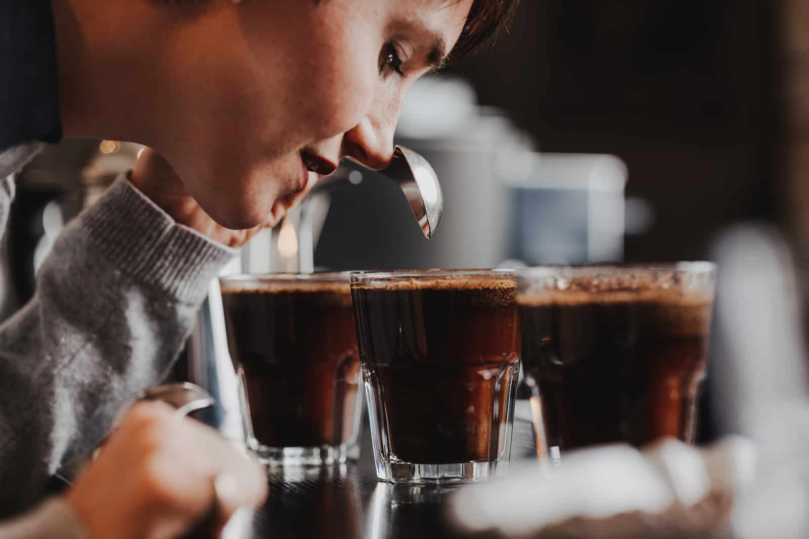 Unternehmensreportage in Heilbronn mit Fokus auf Kaffeeverkostung