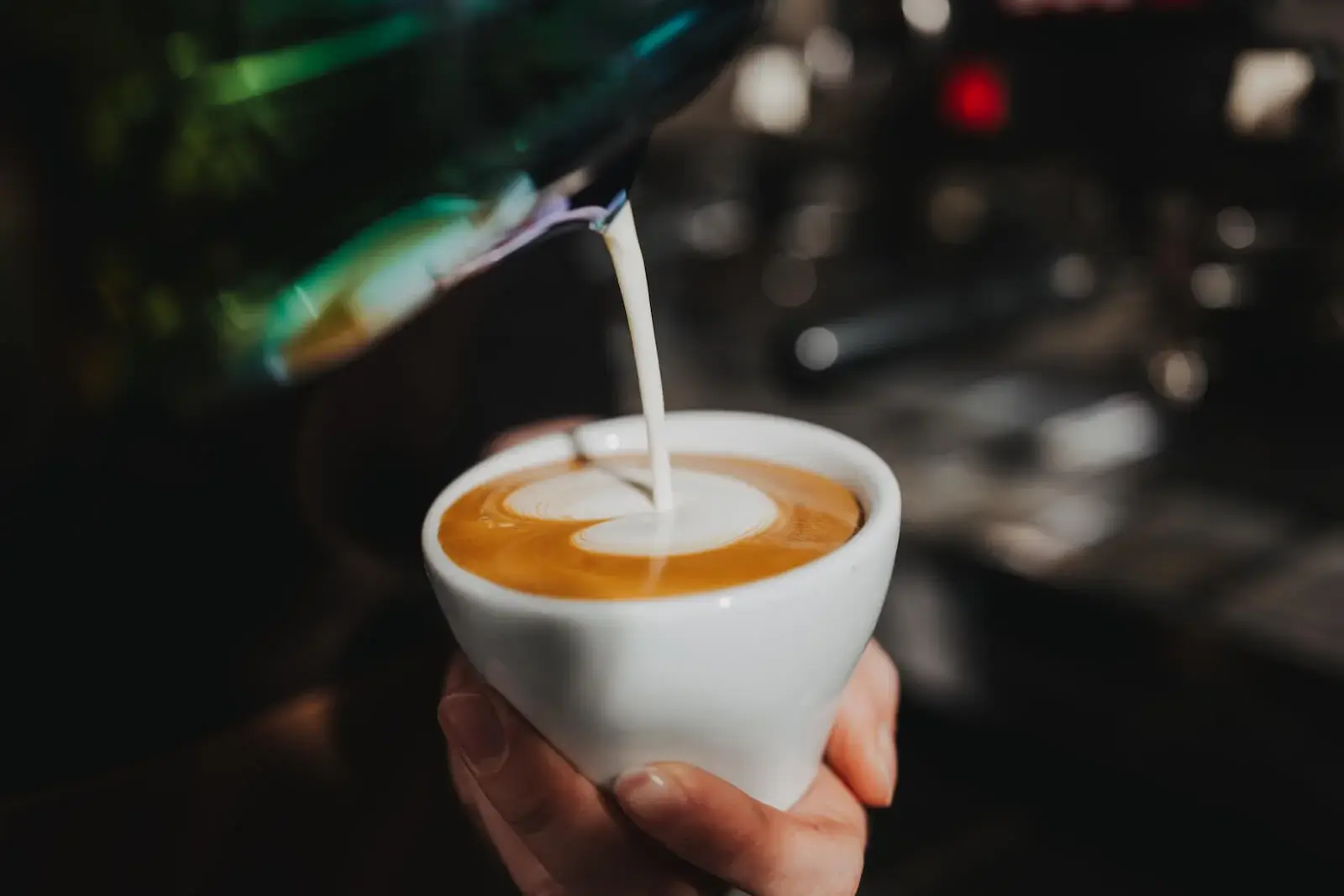Businessfotografie in Heilbronn: Kaffeezubereitung in einem Café